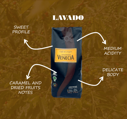 Café Lavado de Exportación, 500g